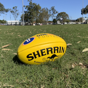[PRE-ORDER] Sherrin KB Game Ball - YELLOW - Size 4 | One On One Football