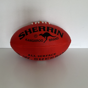 Used Sherrin KB Synthetic Ball - RED - Size 3